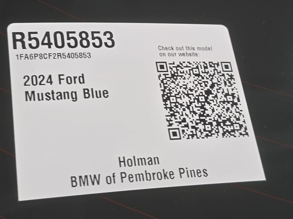 Used 2024 Ford Mustang GT w/ Mustang Nite Pony Package RWD image 26