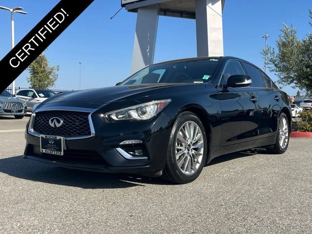 Certified 2023 INFINITI Q50 Luxe w/ Cargo Package RWD image 1