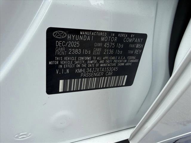 New 2026 Hyundai Sonata SEL image 16