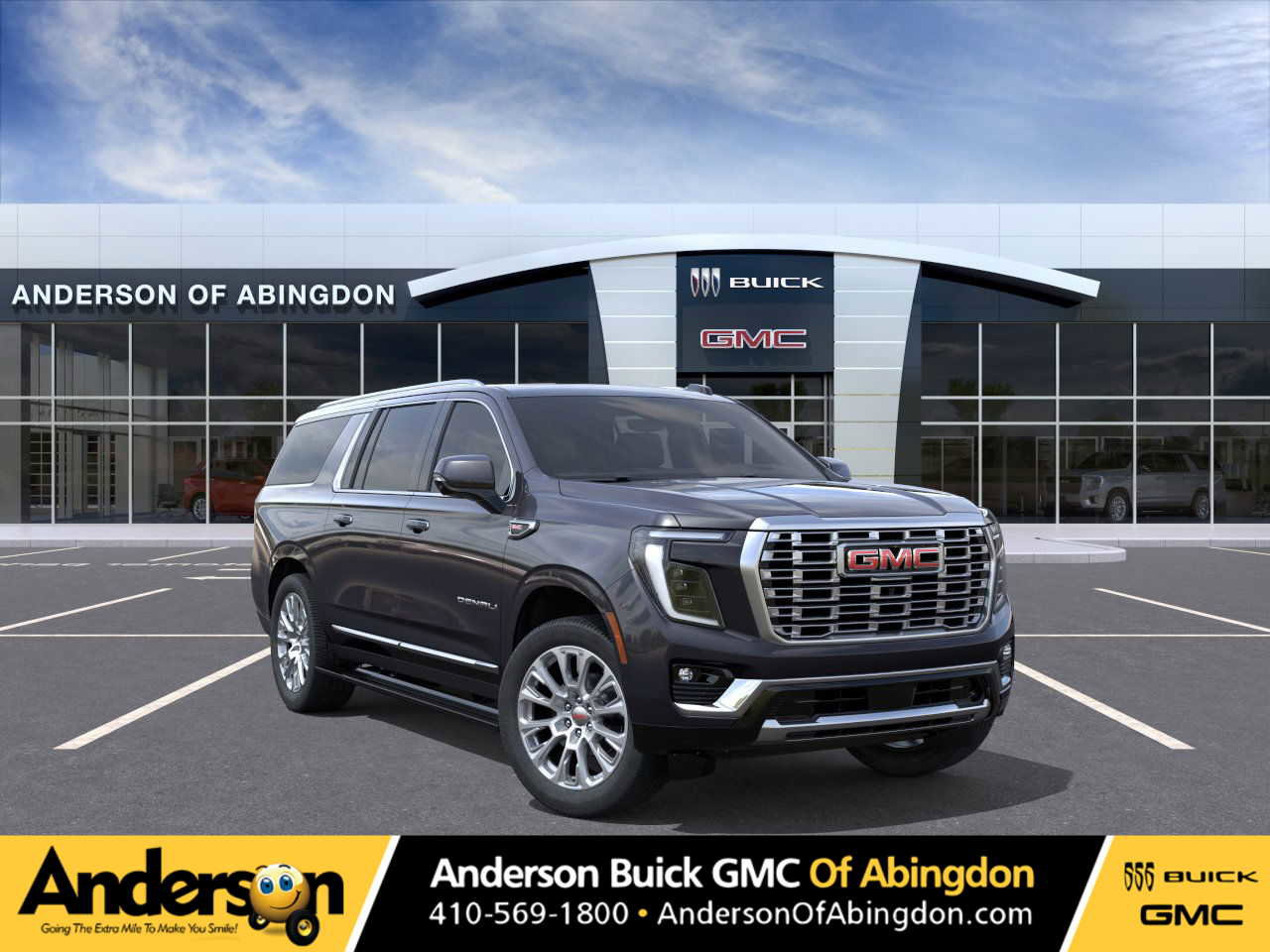 New 2025 GMC Yukon XL Denali w/ Sun & Power Step Package