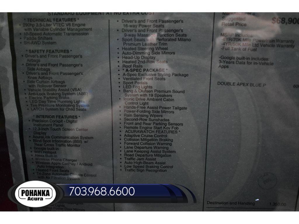 New 2026 Acura MDX A-Spec image 42