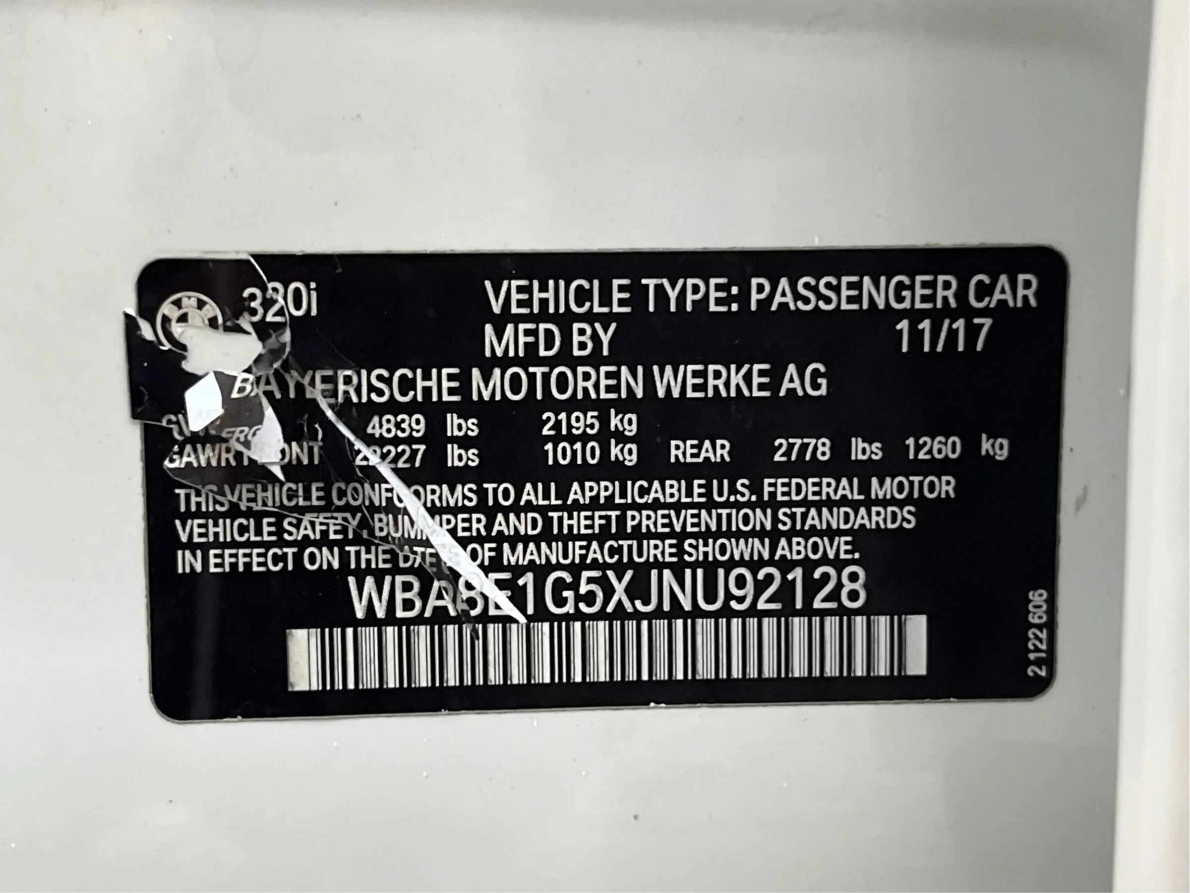 Used 2018 BMW 320i Sedan RWD image 19