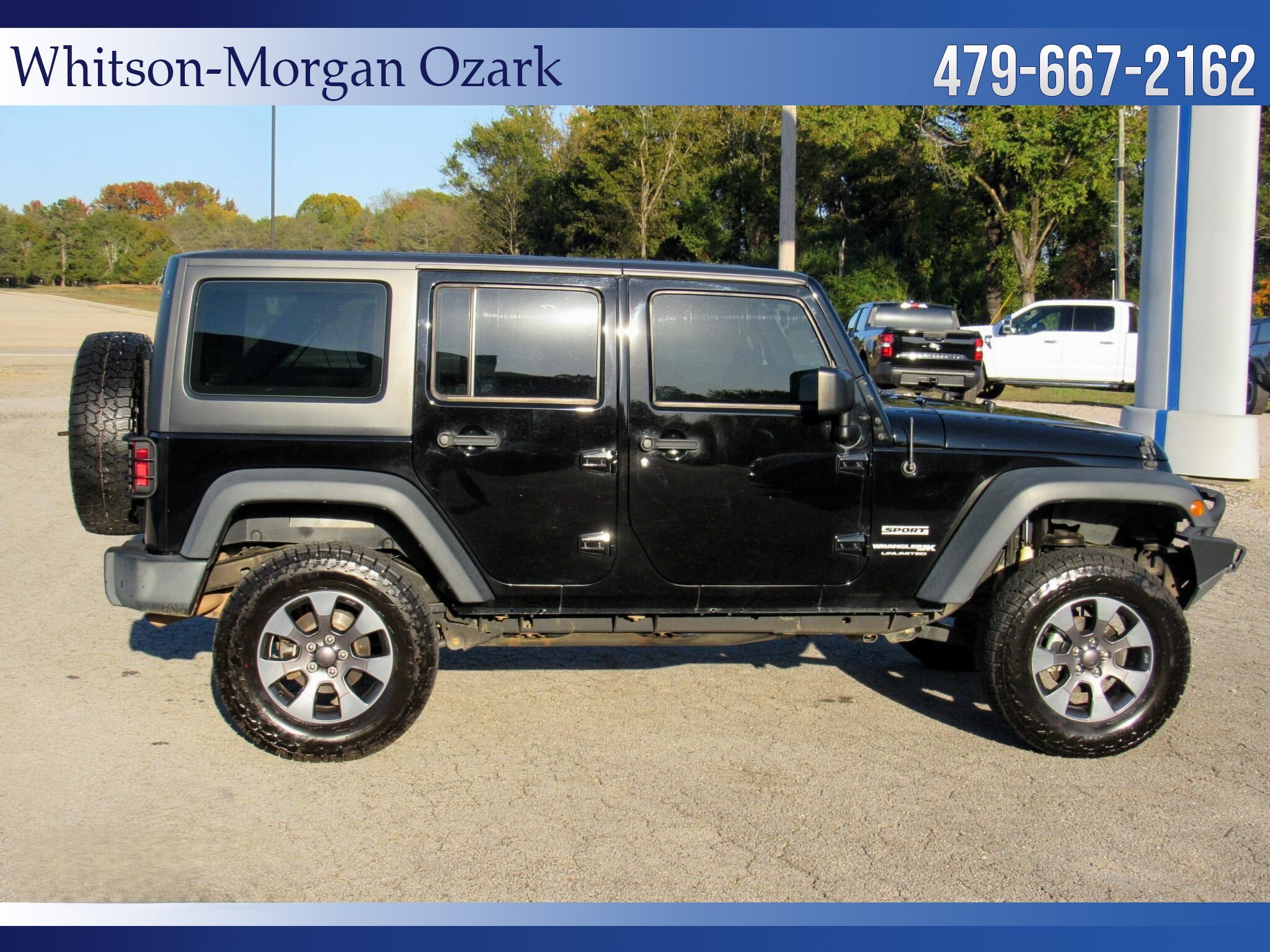 Used 2018 Jeep Wrangler Unlimited Sport w/ Connectivity Group AWD/4WD image 14