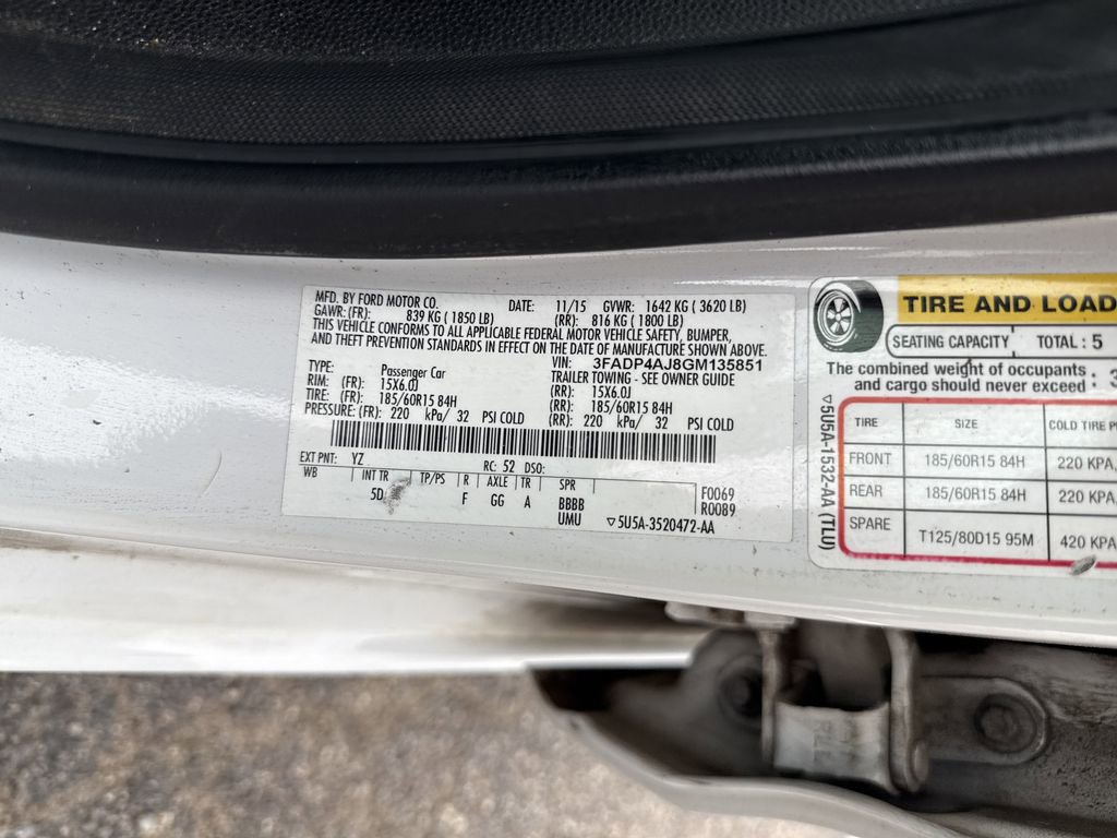 Used 2016 Ford Fiesta S image 25