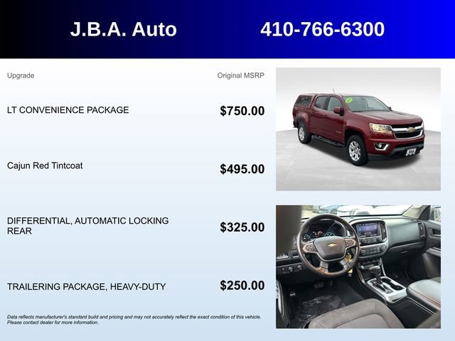 Used 2019 Chevrolet Colorado LT w/ LT Convenience Package image 5