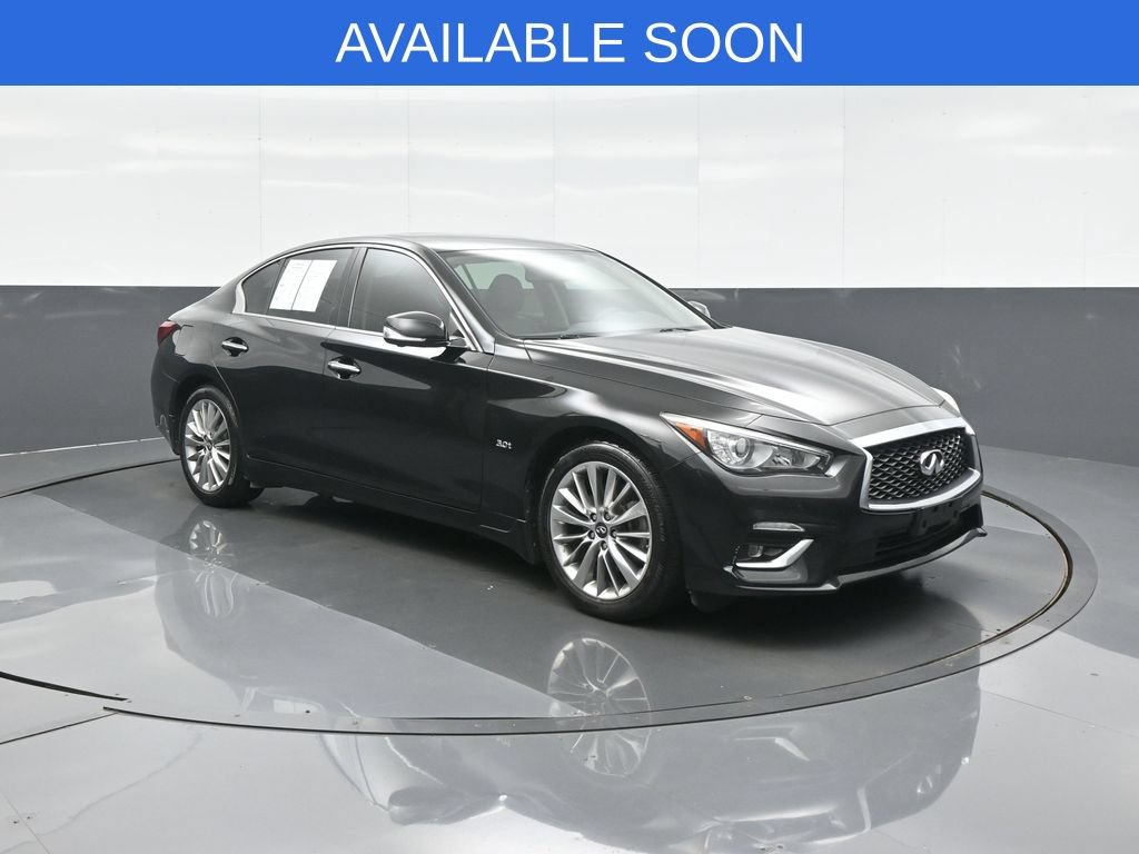 Used 2018 INFINITI Q50 Luxe w/ Essential Package (3.0T Luxe)