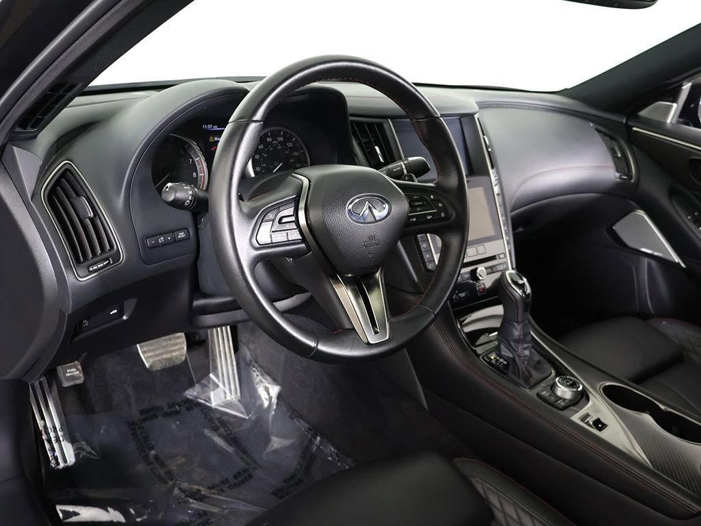 Used 2023 INFINITI Q50 Red Sport 400 w/ Black Opal Edition image 25