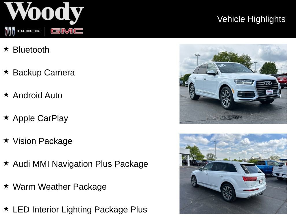 Used 2018 Audi Q7 3.0T Prestige AWD/4WD image 3