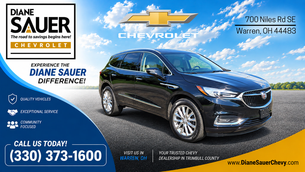 Used 2021 Buick Enclave Essence w/ Sound and Sites Package AWD/4WD image 1