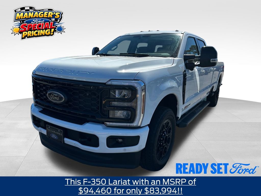 New 2026 Ford F350 Lariat w/ Black Appearance Package 360° Tour