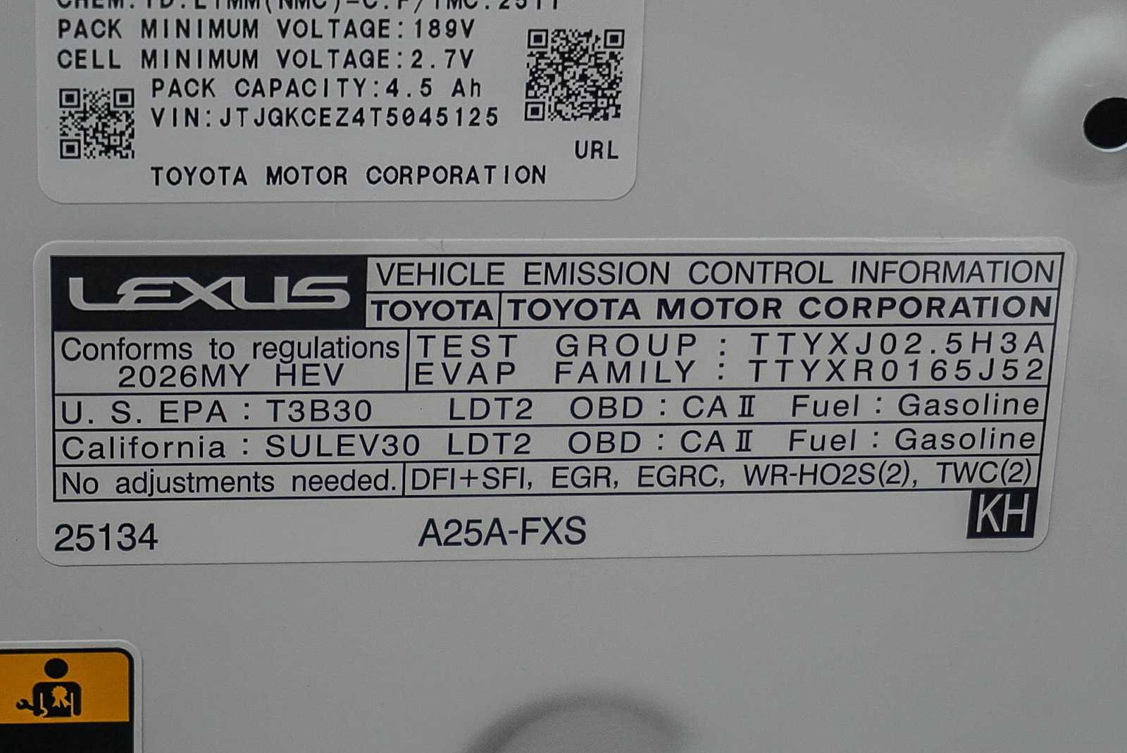 New 2026 Lexus NX 350h AWD w/ Premium Package image 41