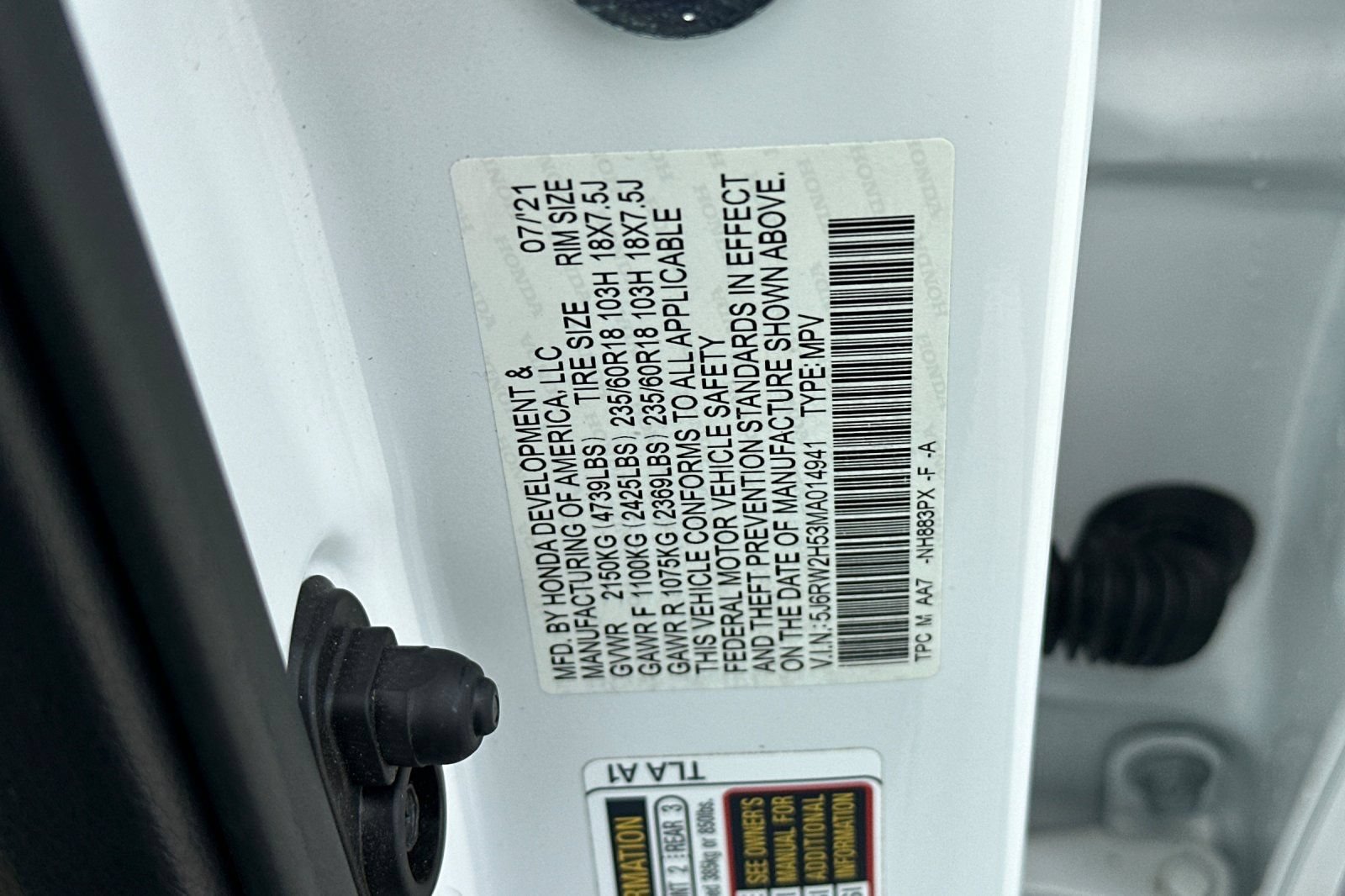 Used 2021 Honda CR-V EX image 27
