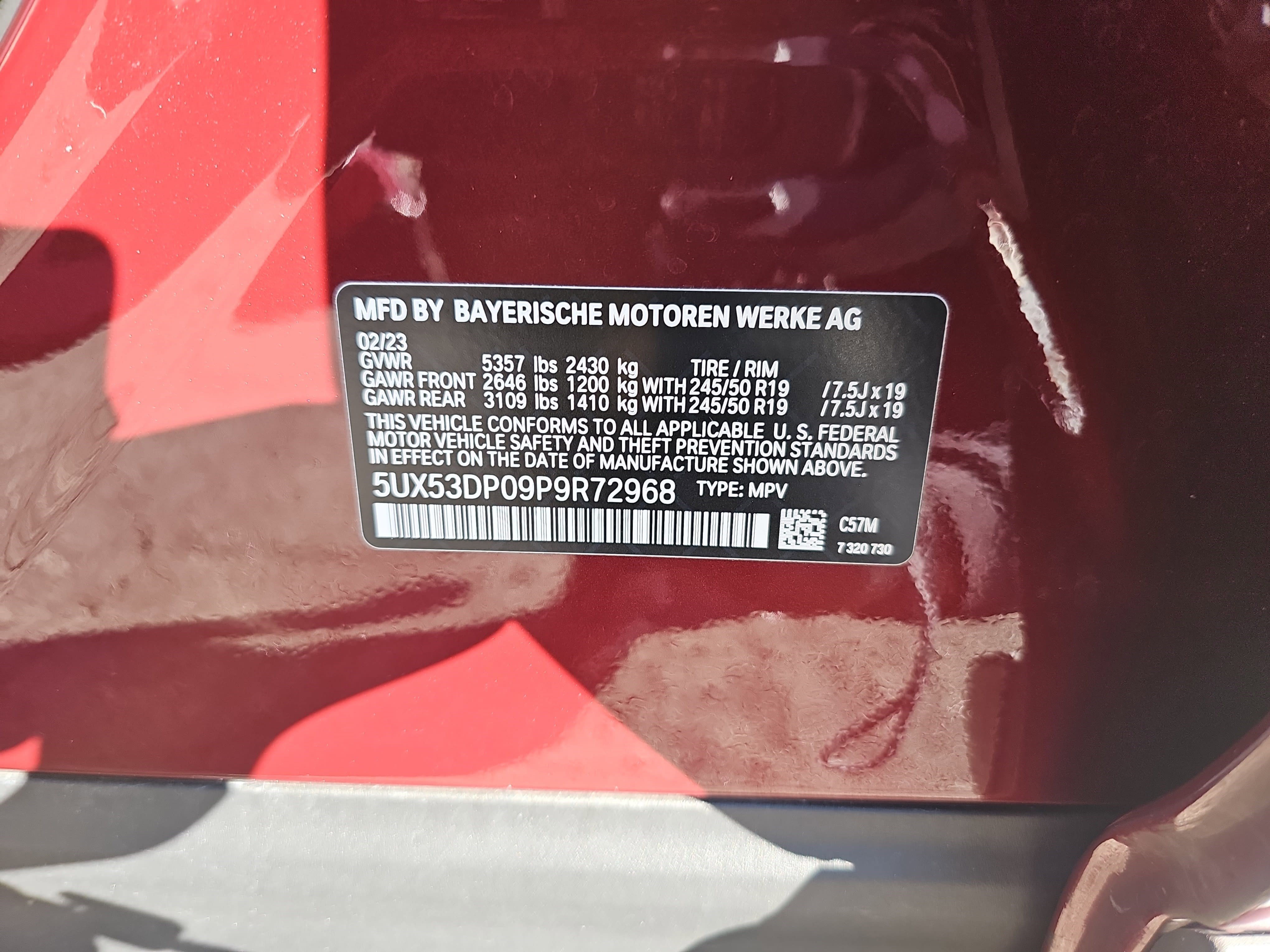 Certified 2023 BMW X3 xDrive30i w/ Premium Package image 38