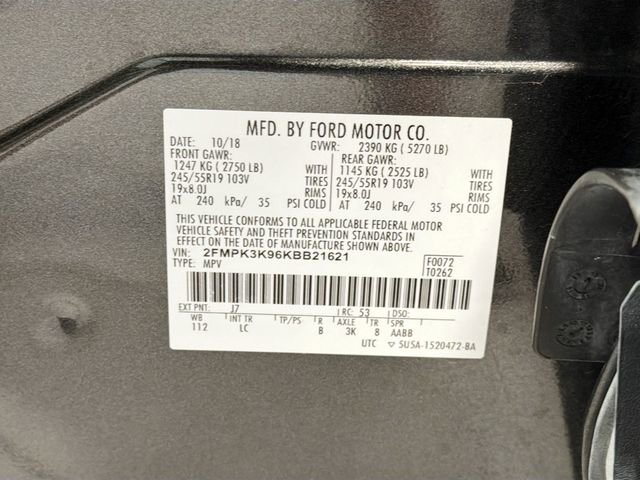 Used 2019 Ford Edge Titanium w/ Cold Weather Package image 27