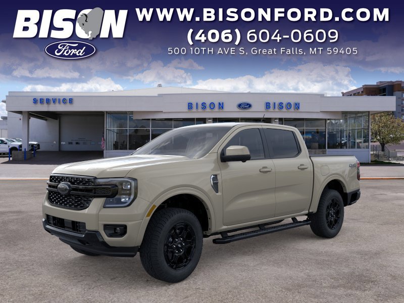 New 2026 Ford Ranger Lariat w/ Black Appearance Package AWD/4WD 360° Tour