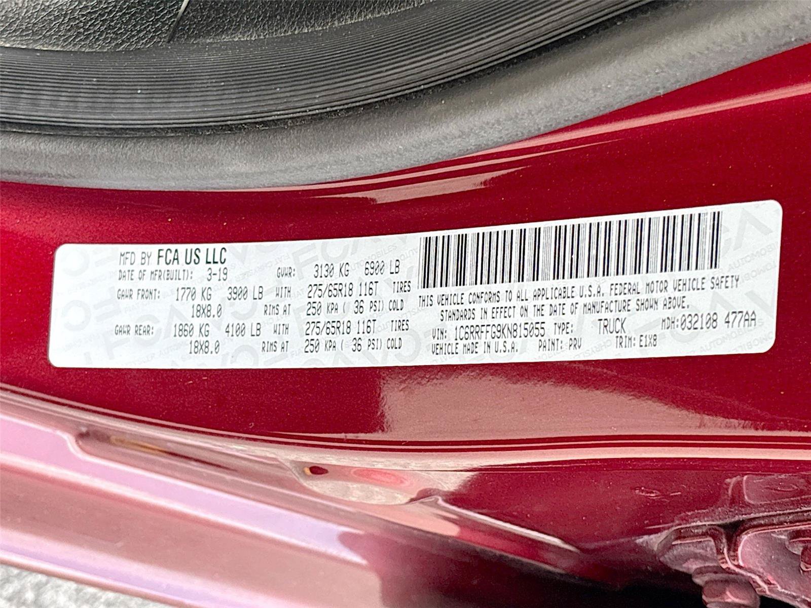 Used 2019 RAM 1500 Big Horn AWD/4WD image 30