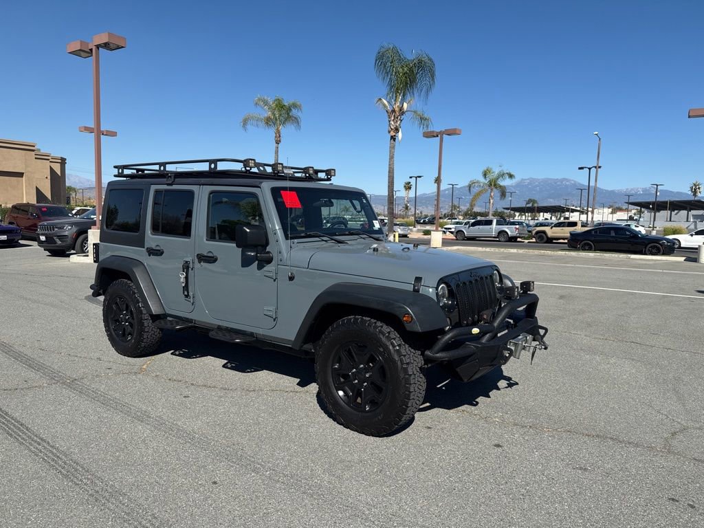Used 2015 Jeep Wrangler Unlimited Willys image 2