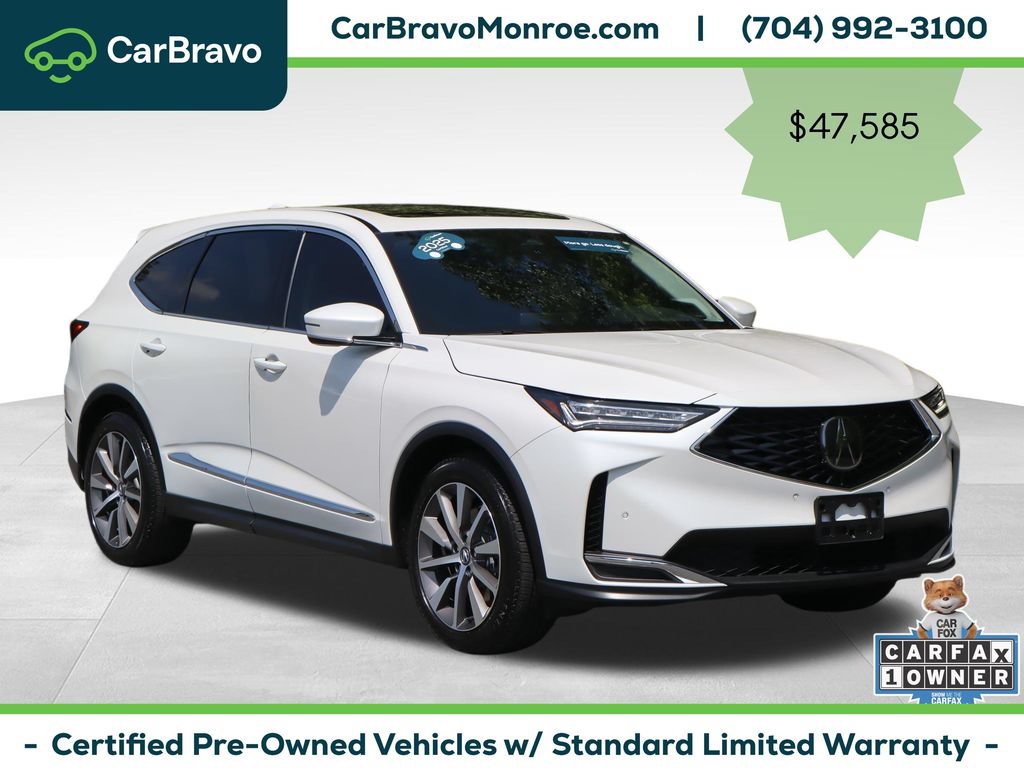 Used 2025 Acura MDX w/ Technology Package AWD/4WD image 8