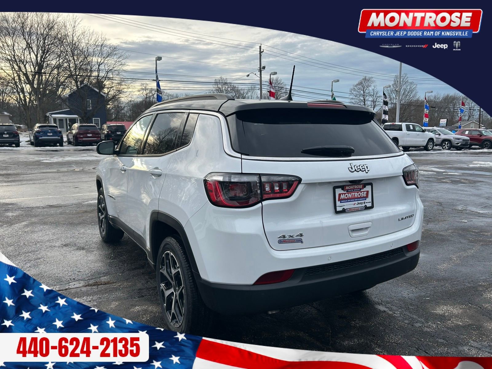 New 2026 Jeep Compass Limited w/ Mopar All Weather Package AWD/4WD image 3