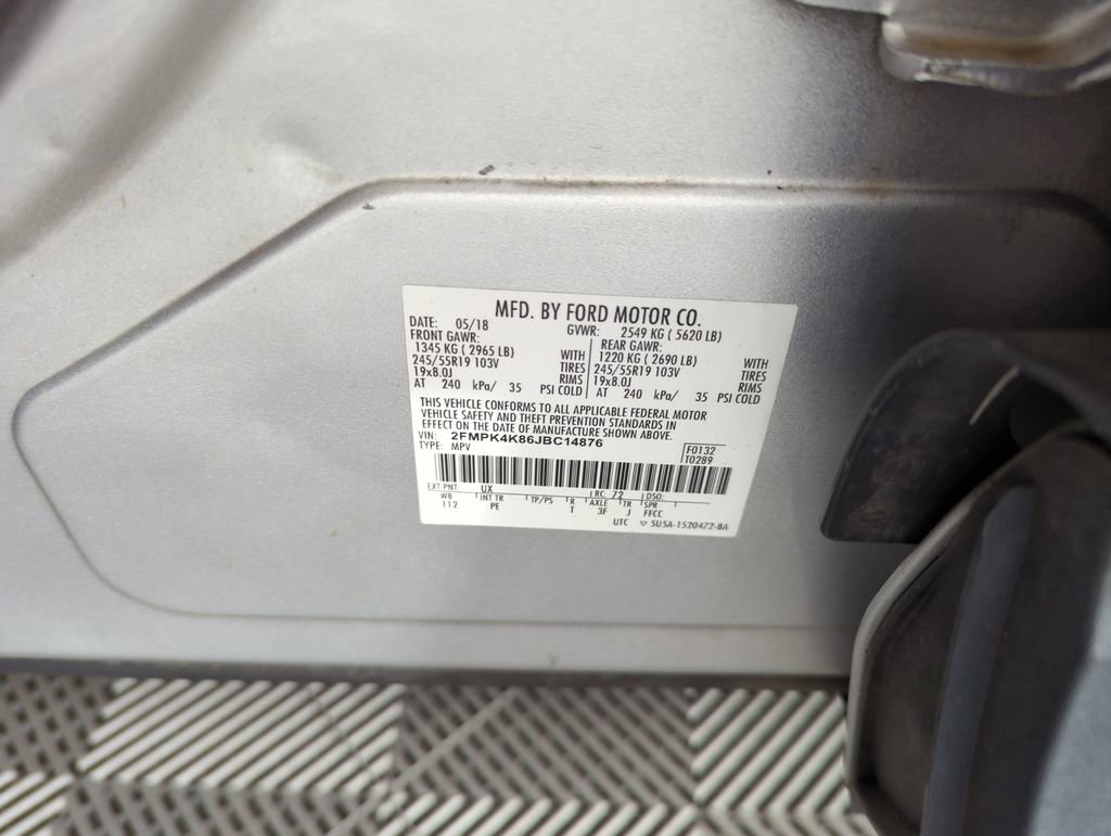 Used 2018 Ford Edge Titanium w/ Equipment Group 301A image 40