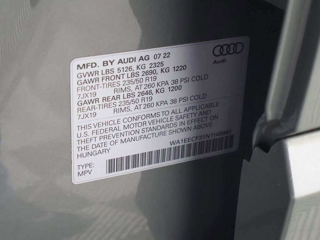 Used 2022 Audi Q3 2.0T Premium Plus AWD/4WD image 55