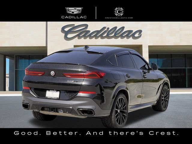 Used 2022 BMW X6 M50i w/ Executive Package AWD/4WD video 3
