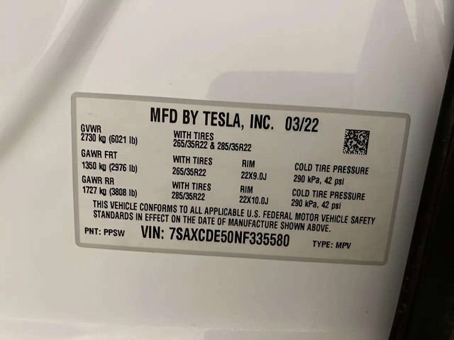 Used 2022 Tesla Model X image 93