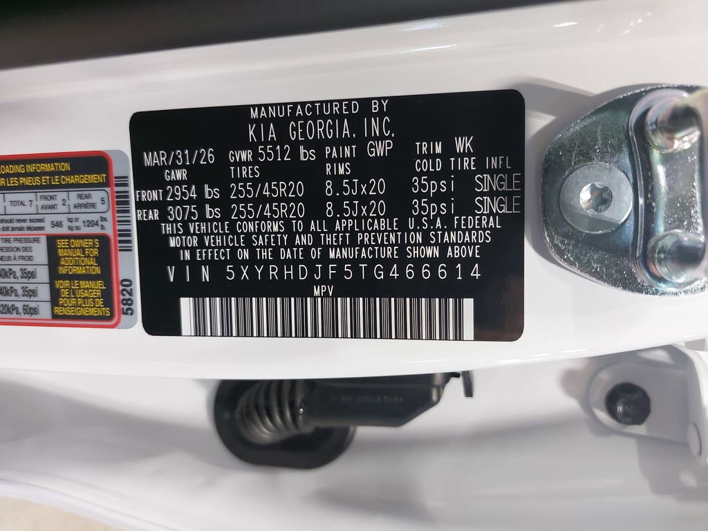New 2026 Kia Sorento EX AWD/4WD image 37