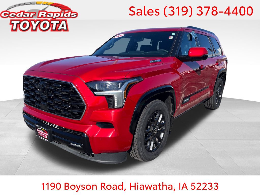 Certified 2024 Toyota Sequoia Platinum AWD/4WD 360° Tour