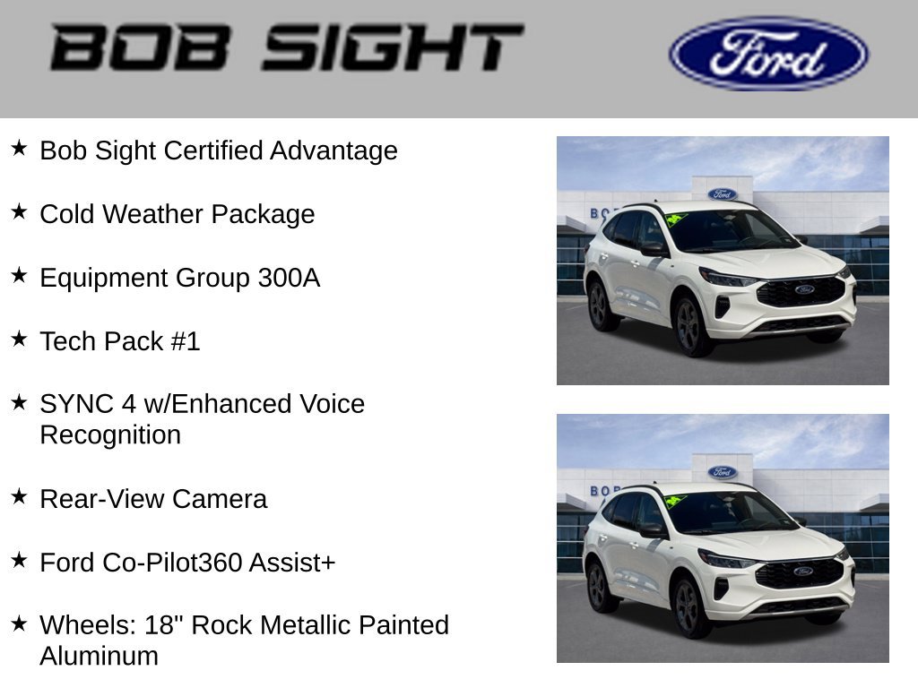 Used 2024 Ford Escape ST-Line w/ Tech Pack #1 AWD/4WD image 3