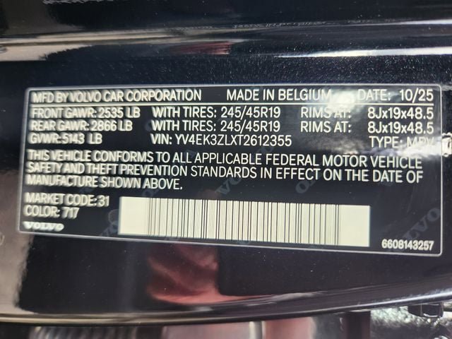 New 2026 Volvo EX30 Ultra w/ Protection Package Premier AWD/4WD image 23