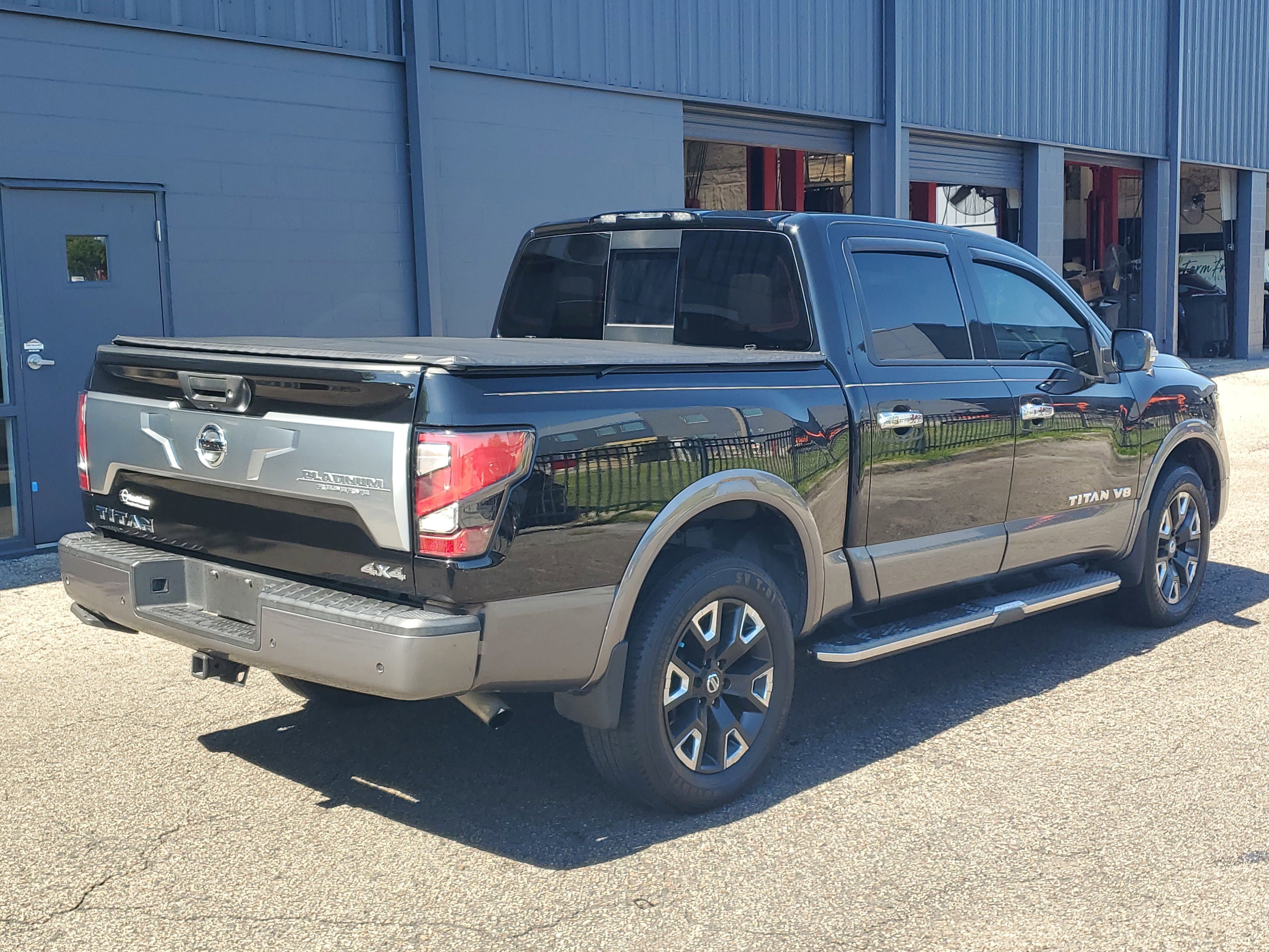 Used 2020 Nissan Titan Platinum Reserve w/ Moonroof Package AWD/4WD image 3