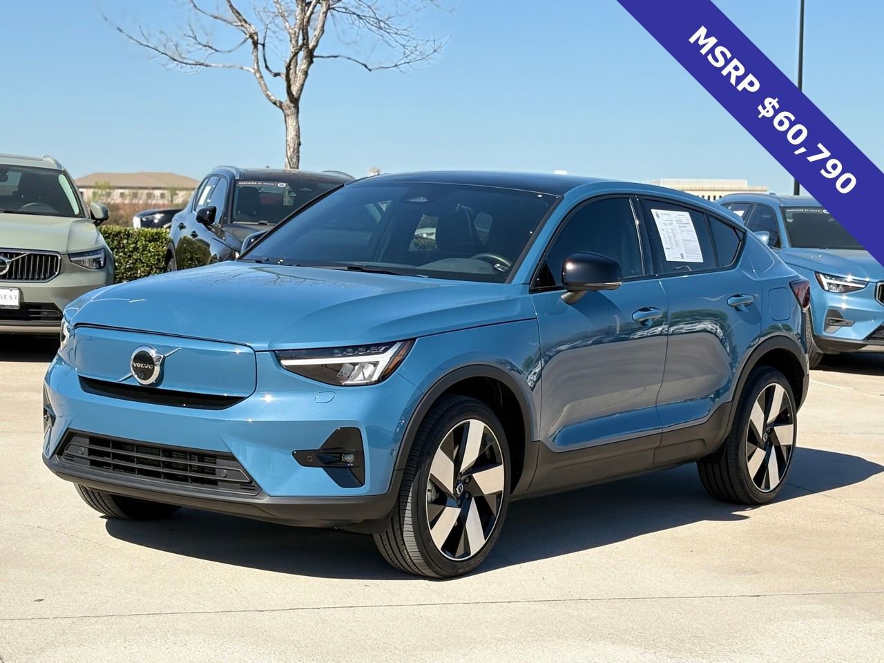 Certified 2023 Volvo C40 P8 Recharge Plus w/ Climate Package image 3