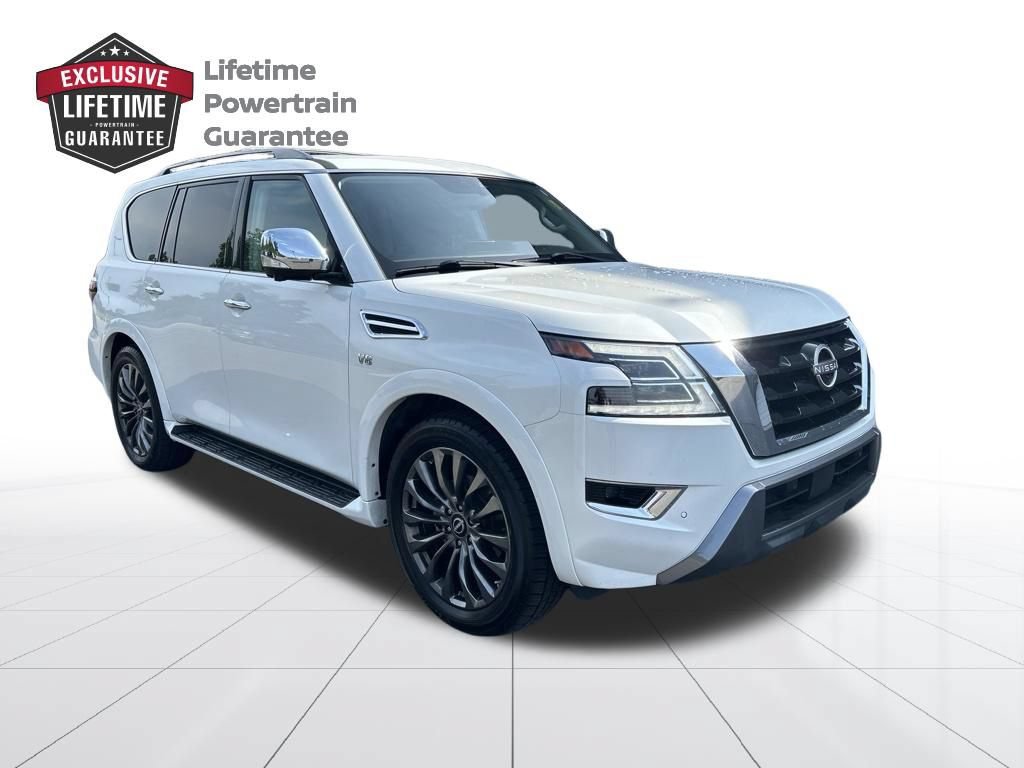 Certified 2022 Nissan Armada Platinum w/ Captain's Chairs Package RWD image 7