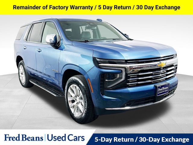 Certified 2025 Chevrolet Tahoe Premier AWD/4WD image 1