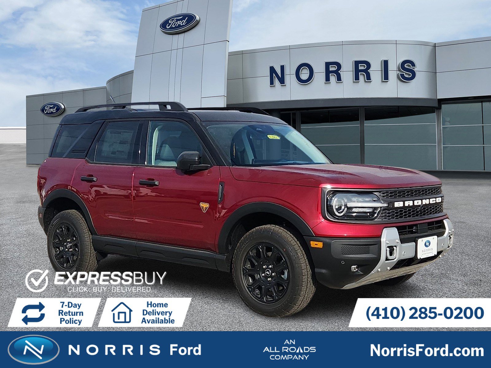 New 2025 Ford Bronco Sport Badlands w/ Badlands Tech Package