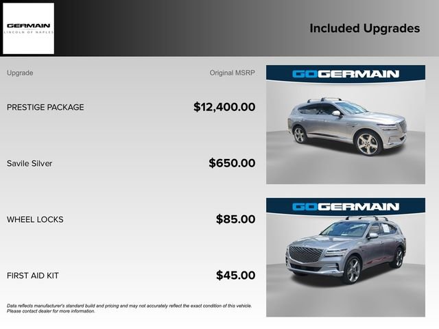 Used 2024 Genesis GV80 3.5T Advanced w/ Prestige Package AWD/4WD image 37