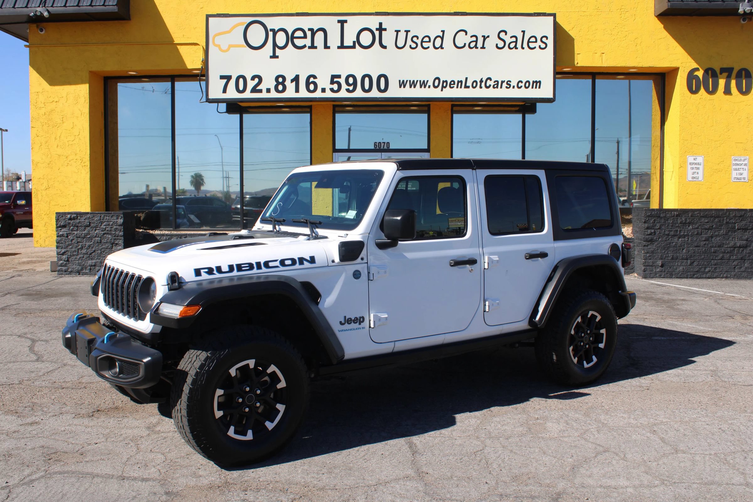 Used 2024 Jeep Wrangler Unlimited Rubicon 4xe AWD/4WD image 1