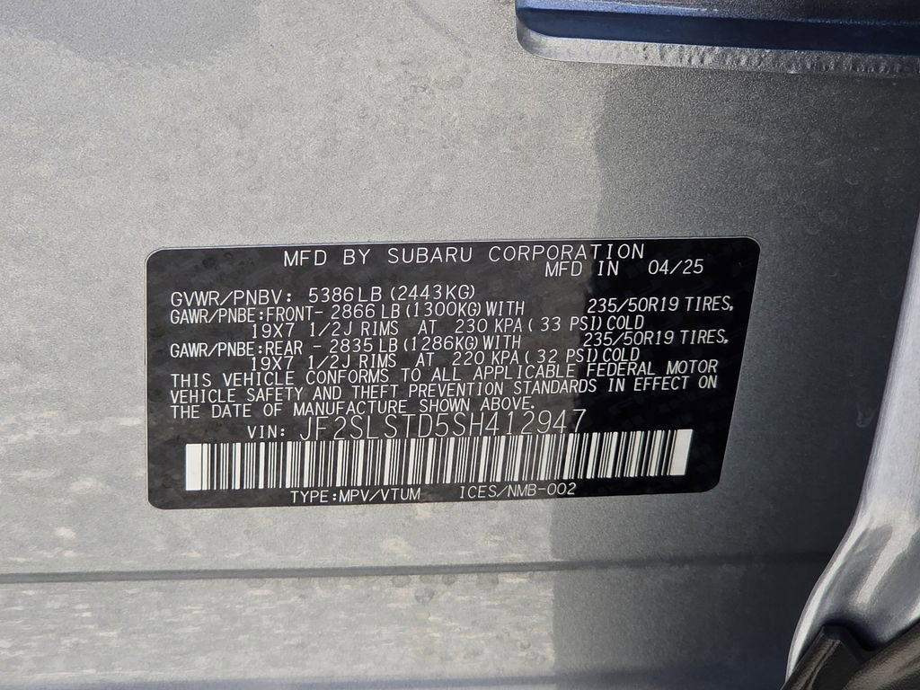 Used 2025 Subaru Forester Touring w/ Touring Package AWD/4WD image 32