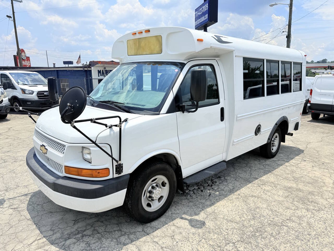 Used 2014 Chevrolet Express 3500 w/ School Bus Package RWD image 6