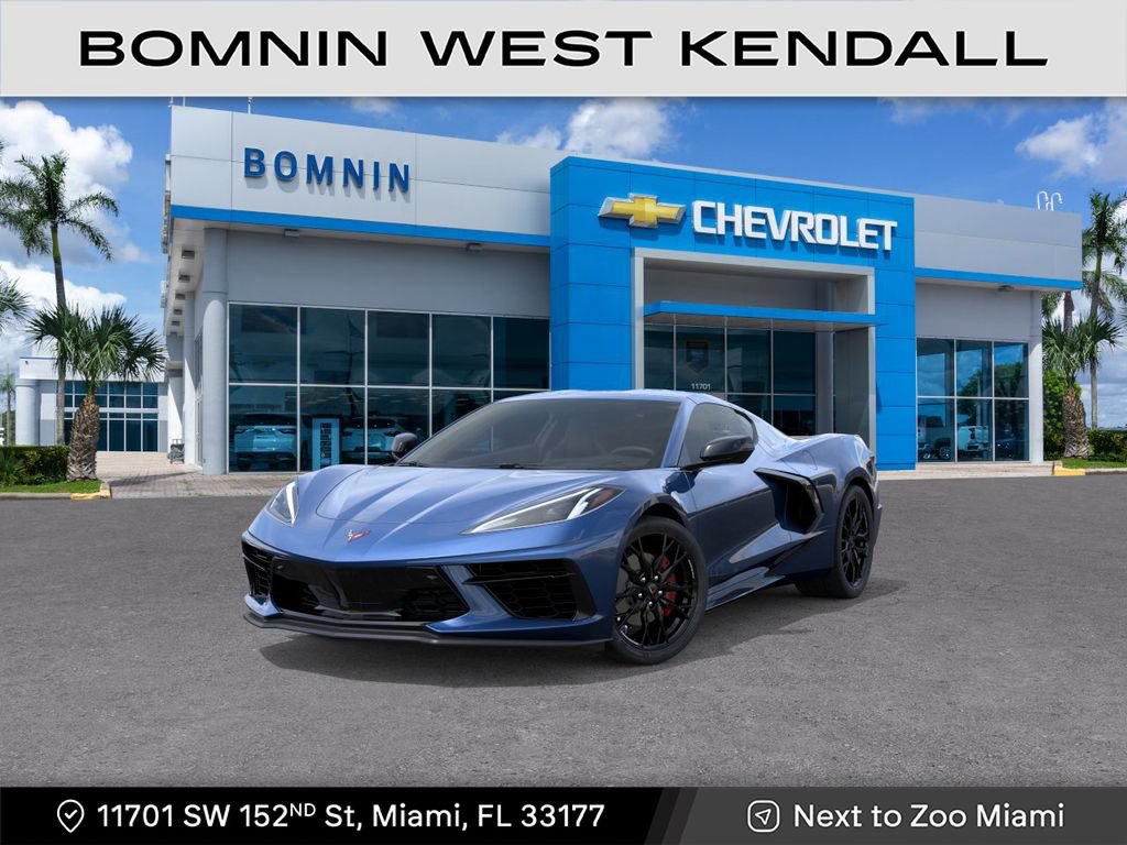 New 2027 Chevrolet Corvette Stingray Coupe w/ Stealth Interior Trim Package RWD image 1