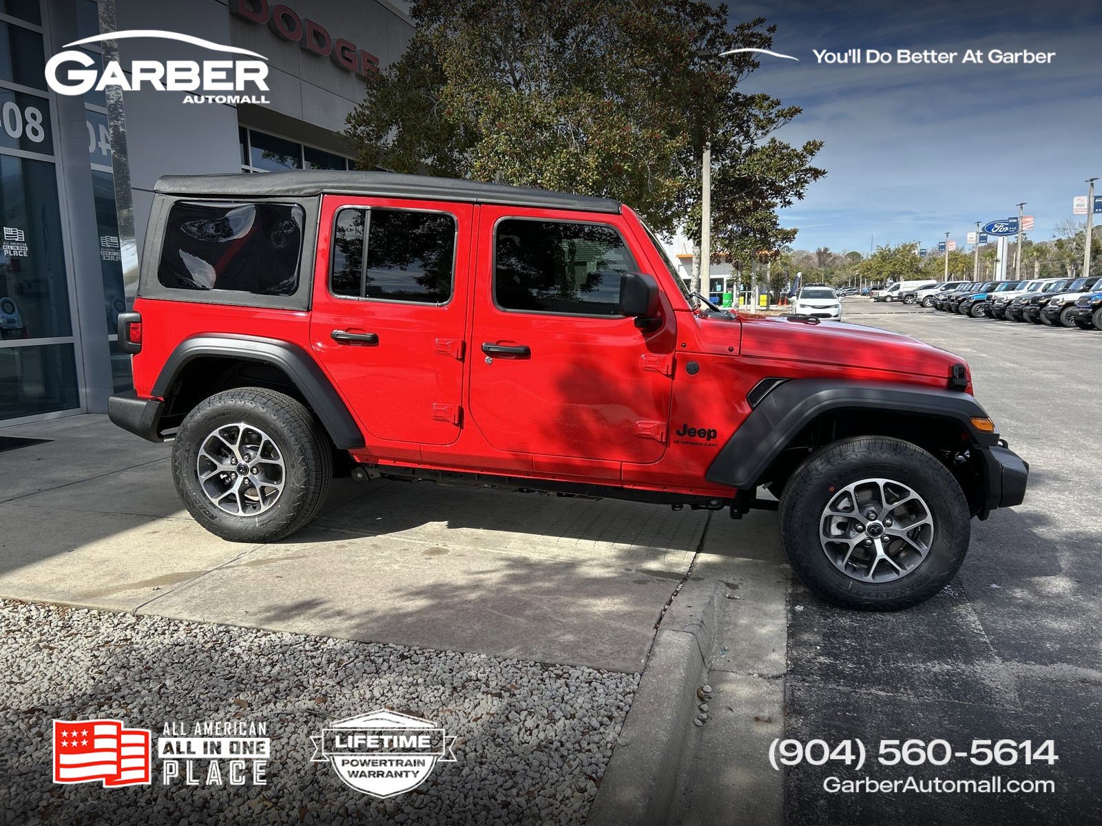 New 2025 Jeep Wrangler Sport S image 1