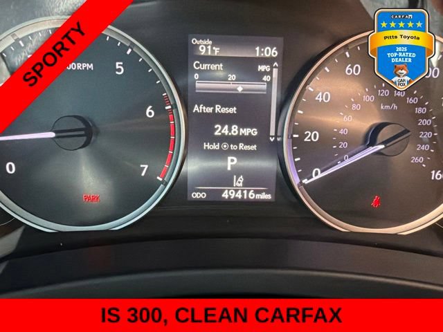 Used 2021 Lexus IS 300 w/ Accessory Package RWD image 21