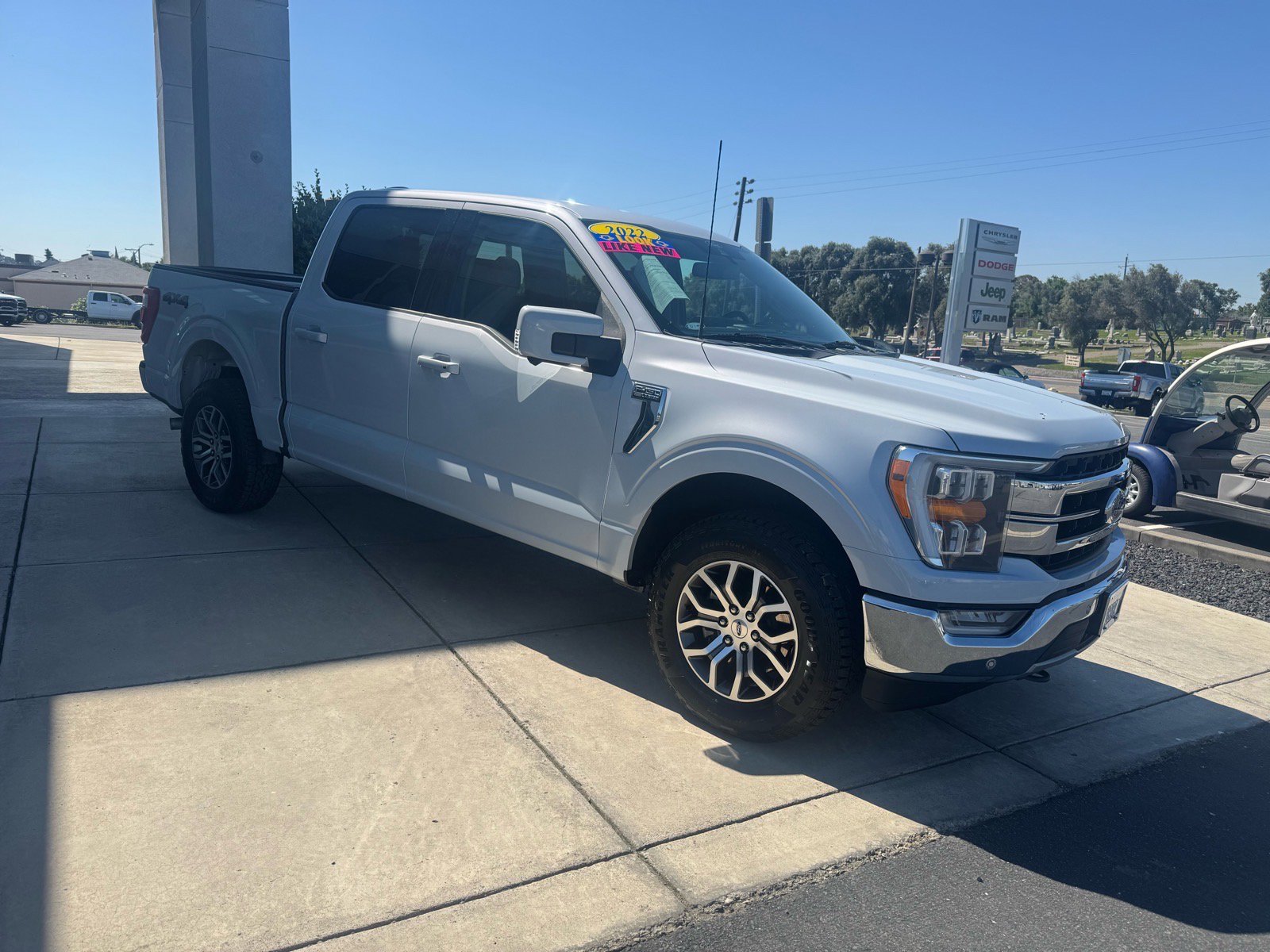 Used 2022 Ford F150 Lariat w/ Trailer Tow Package AWD/4WD image 7