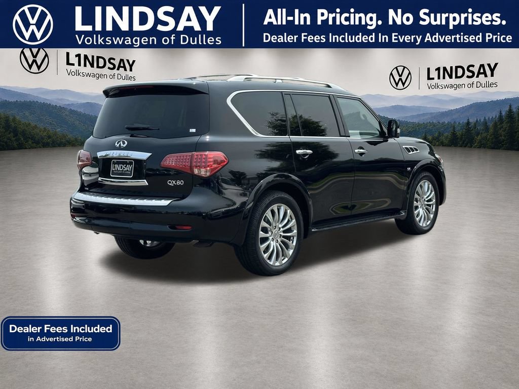 Used 2017 INFINITI QX80 4WD w/ Driver Assistance Package image 7