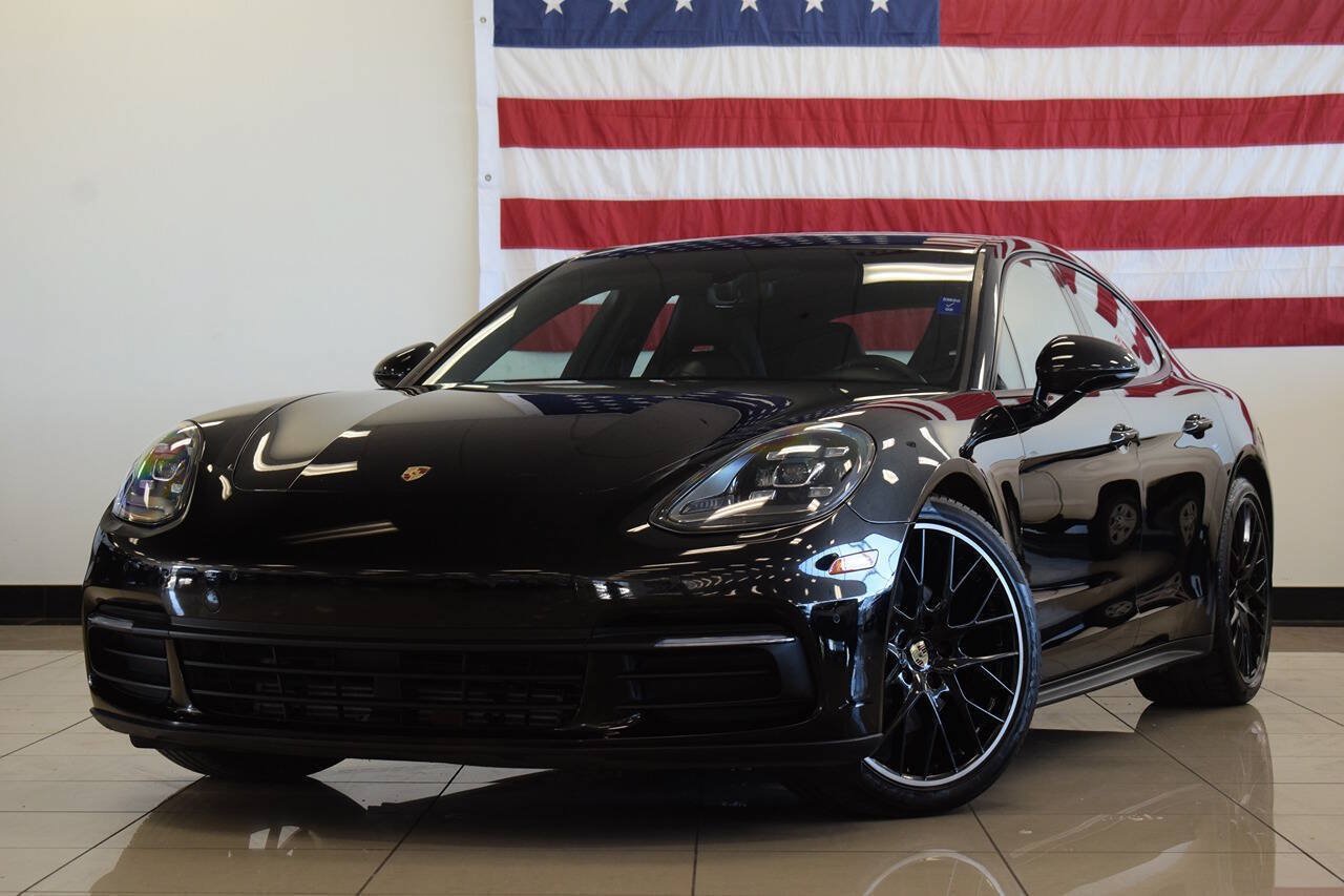 Used 2018 Porsche Panamera 4 AWD/4WD image 3
