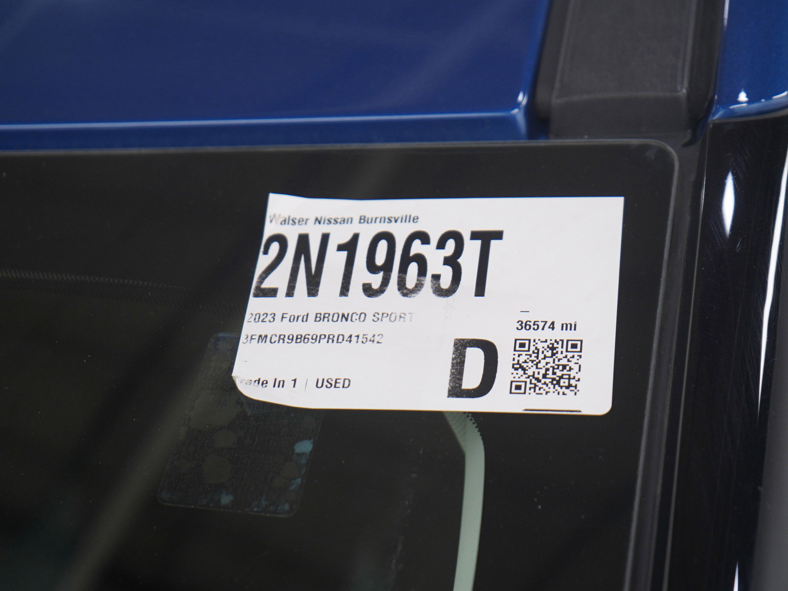 Used 2023 Ford Bronco Sport Big Bend w/ Convenience Package image 28