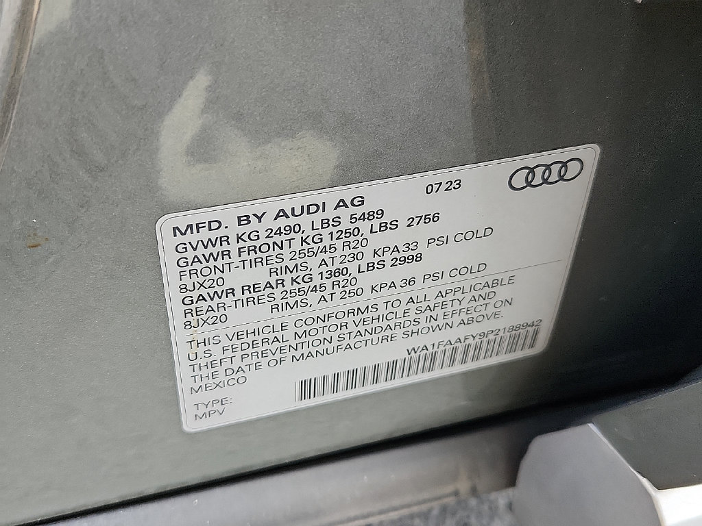 Certified 2023 Audi Q5 2.0T Prestige AWD/4WD image 27