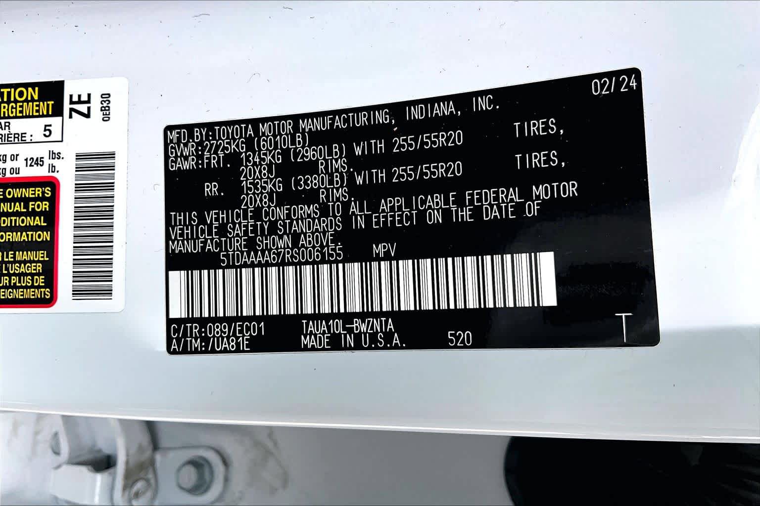 Certified 2024 Lexus TX 350 FWD w/ Cold Weather Package image 37