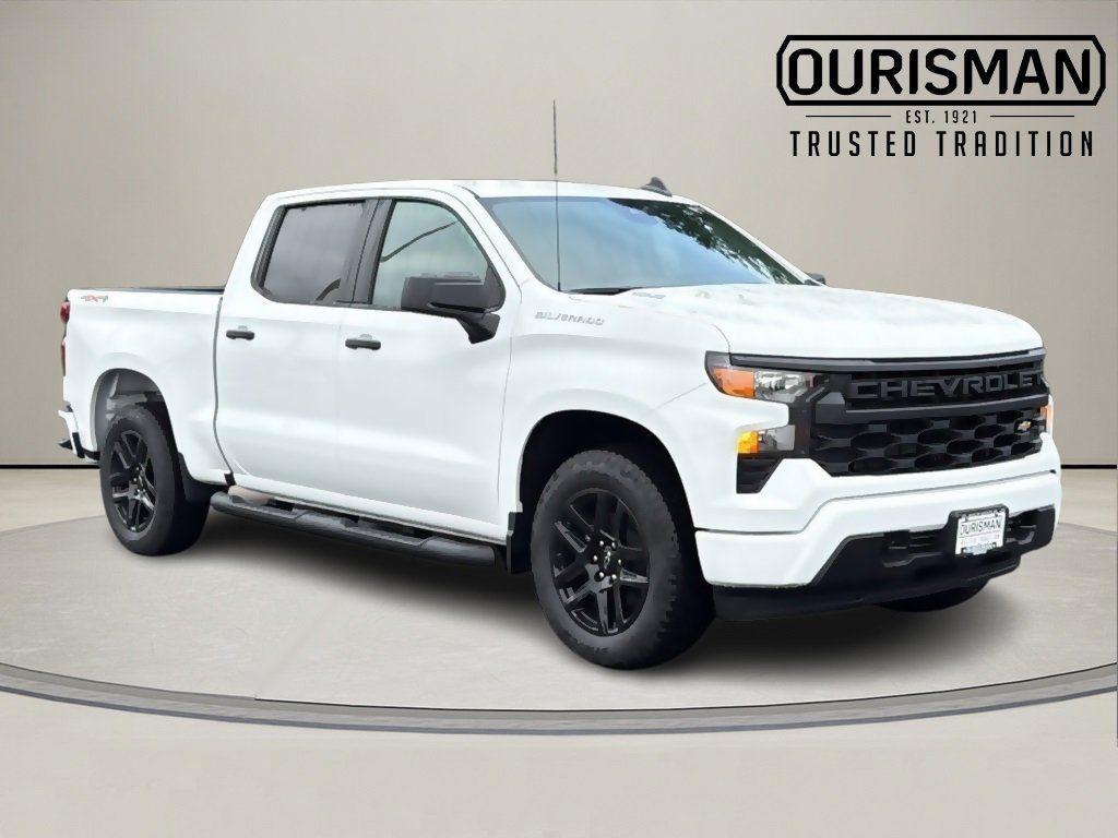 New 2026 Chevrolet Silverado 1500 Custom w/ Turbomax Blackout Package video 1